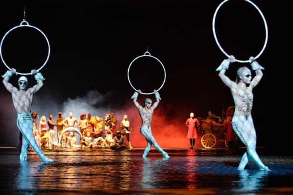 O do Cirque du Soleil no Bellagio
