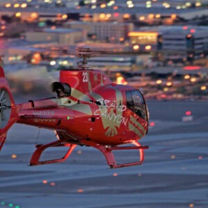 Visite nocturne en hélicoptère de Las Vegas