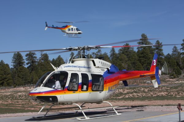 Hubschrauberlandeplatz Grand Canyon South