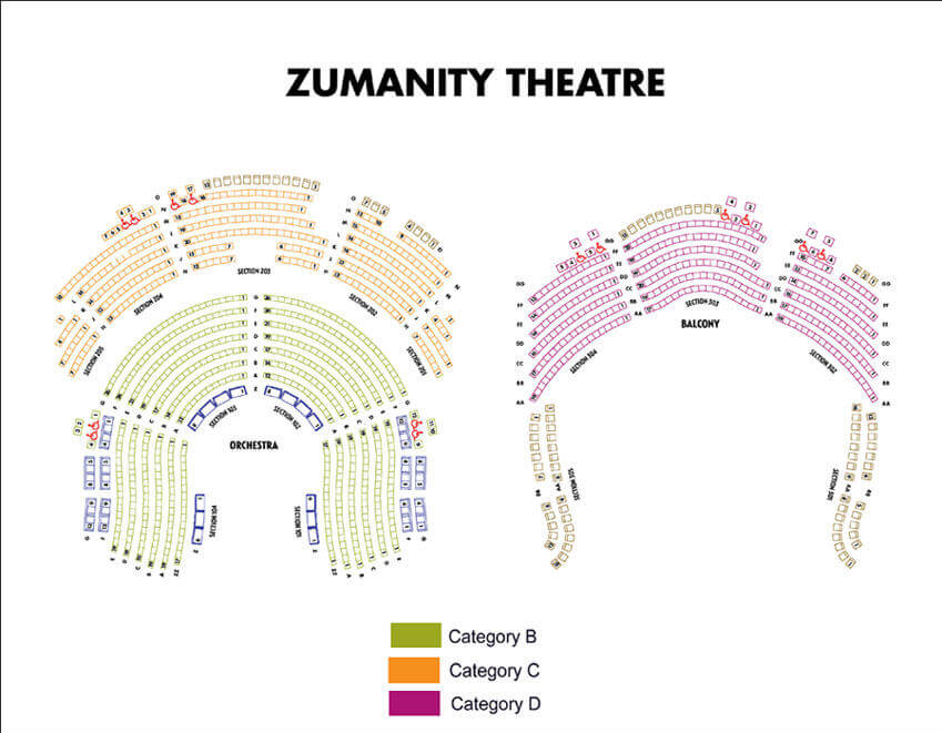 The O Show Las Vegas Seating Chart