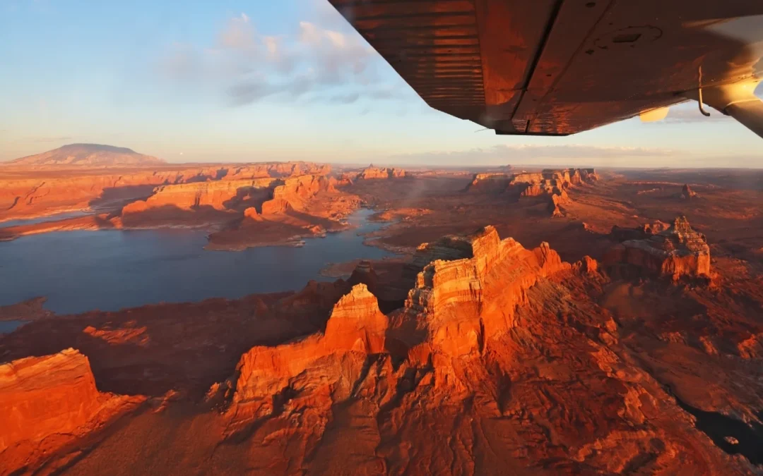 Antelope Canyon Air Tour – Air view